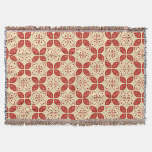Manta Batik Kawung, patrón indonesio, javanés, etnia