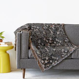 Manta Batik Trusmi Cirebon Throw Blanket