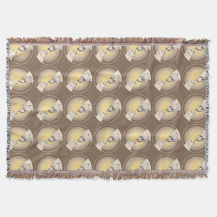 Manta Bear Art Blanket Mother & Cubs Bear Thear Blanket