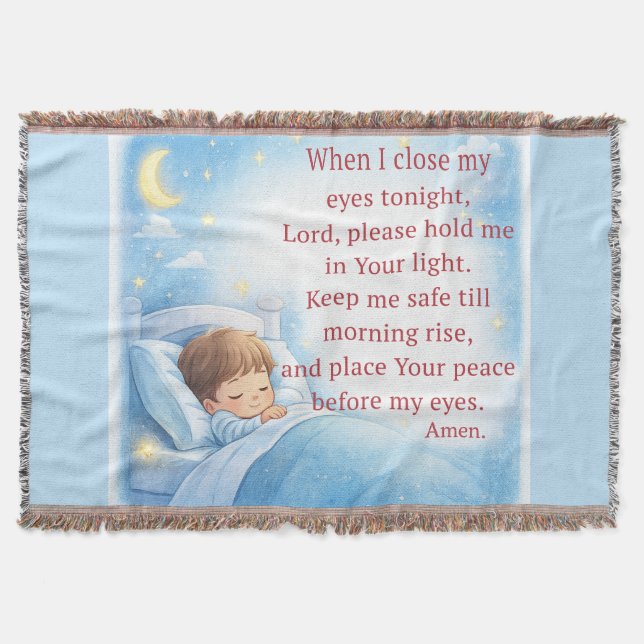 Manta Bedtime Prayer for Kids (Anverso)