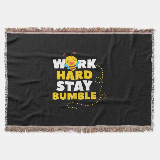Manta Bee Work Hard Stay Bumble (Anverso)