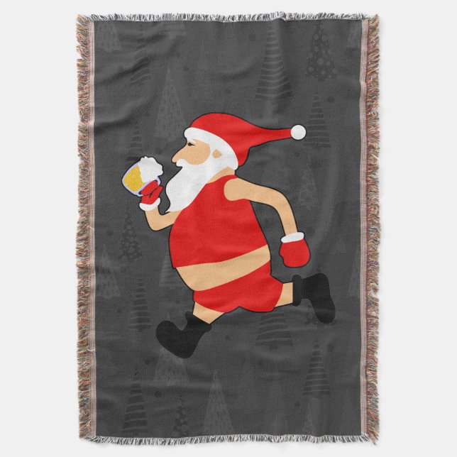 Manta beer santa claus xmas (Frente vertical)