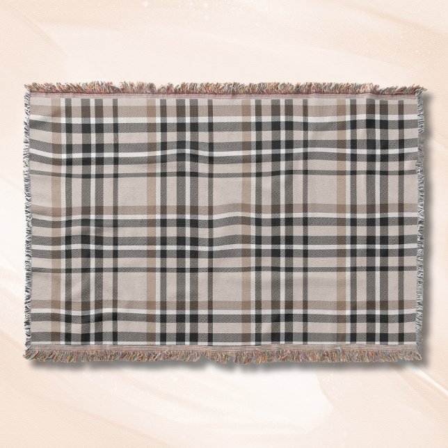 Manta Beige Plaid (Subido por el creador)