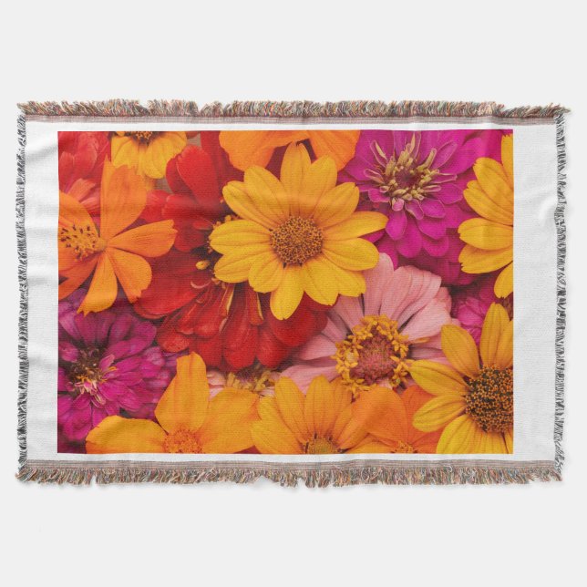 Manta bellas flores (Anverso)