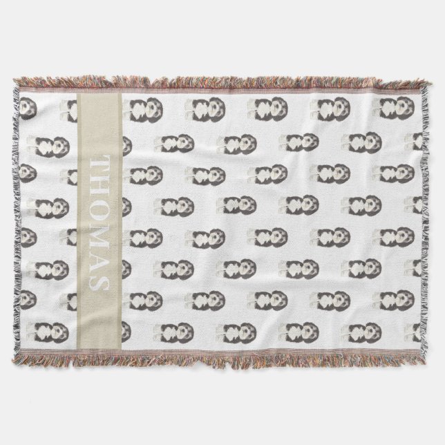 Manta Bernedoodle Personalizado (Anverso)