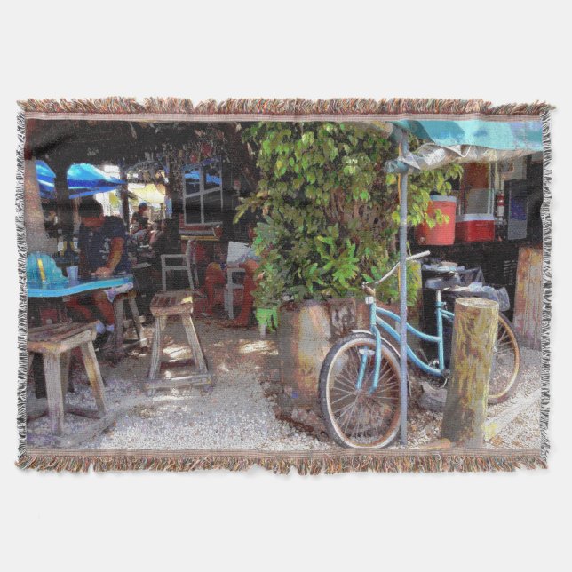 Manta Bicicleta azul (Anverso)