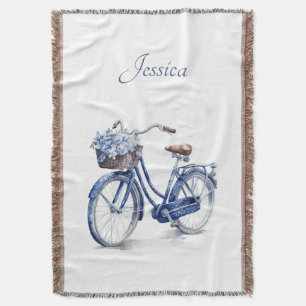 Manta Bicicleta en el personalizable azul Delft