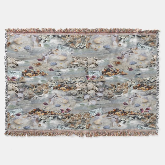 Manta Bienvenidos a la costa (Anverso)