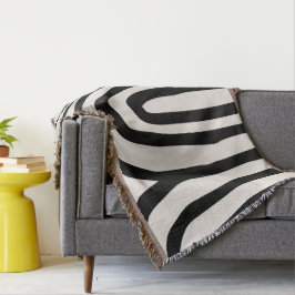 Manta Blanco y negro de Kismet