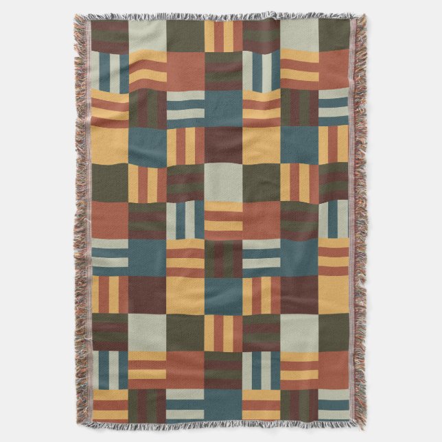 Manta Bloques de mediados de siglo (Frente vertical)