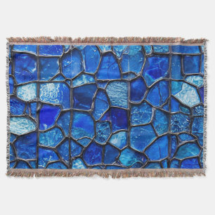 Manta 🛋️ Blue Glass Hogar Acogedor y Cómodo