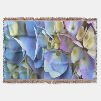 Manta Blue Hydrangea Shrub Bossom artístico