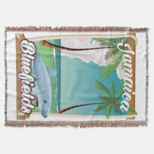 Manta Bluefields, poster de vacaciones en la playa de Ja