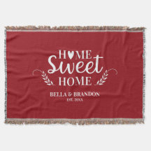 Boda de parejas personalizadas Throw Blanket
