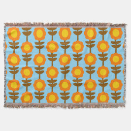 Manta Boho Botanica Throw Blanket