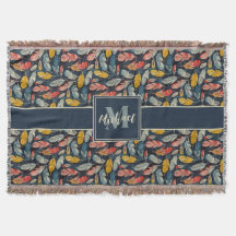 Boho Feathered Whimsy Woven