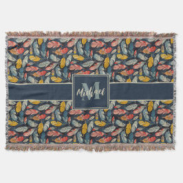 Manta Boho Feathered Whimsy Woven