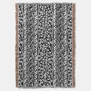 Manta Boho Mandala Flor y Leaf Throw Blanket