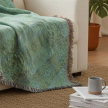 Boho Moda Patchwork Aquamarine