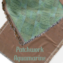 Boho Moda Patchwork Aquamarine