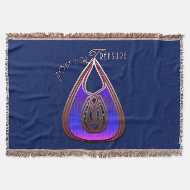 Manta Boho My Treasure (Anverso)