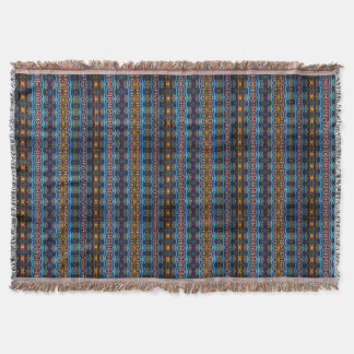 Manta Boho Striped Throw Blanket