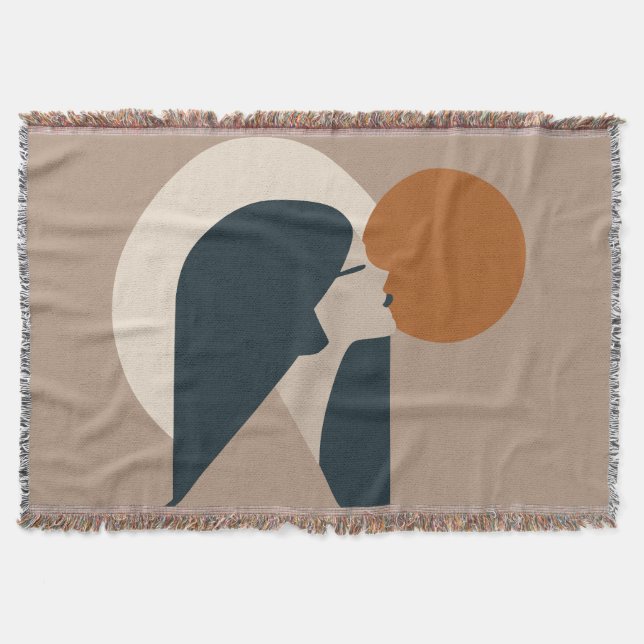 Manta Boho Woman Sun (Anverso)