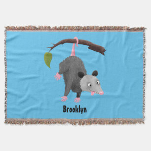 Manta Bonito opossum colgando de un personalizado de suc