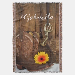 Manta Boots de vaquero, margarita y país de bit de cabal