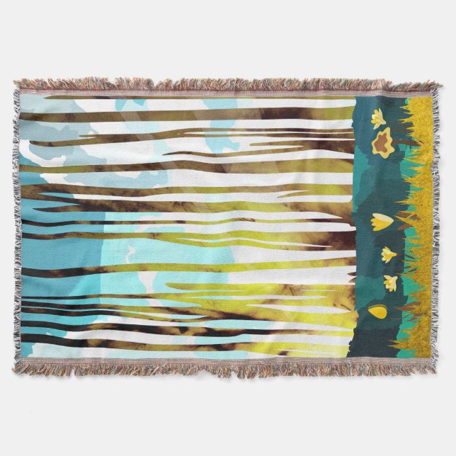 Manta Bosque matutino (Anverso)