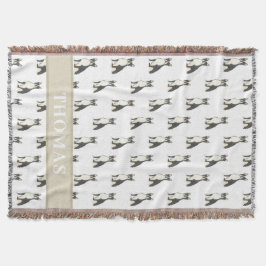 Manta Boston Terrier Personalizado