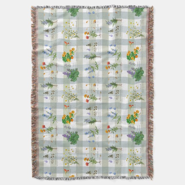 Manta Botanical Herbal checkered (Frente vertical)