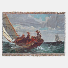 Manta Breezing Up A Fair Wind 1876 Winslow Homer