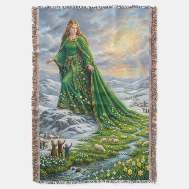 Manta Brigid’s Mantle (Bringing the Spring) (Frente vertical)