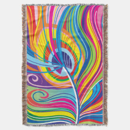 Manta Brisa de Pluma Vibrante