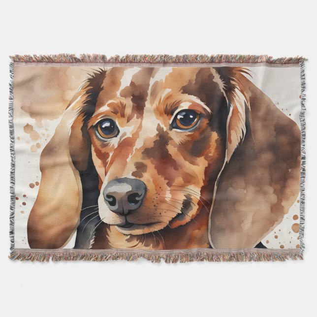 Manta Brown Dachshund (Anverso)