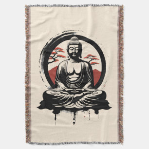 Manta Buda Zen japonés 