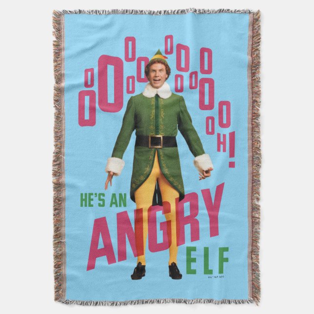 Manta Buddy the Elf | Es un elfo enojado (Frente vertical)