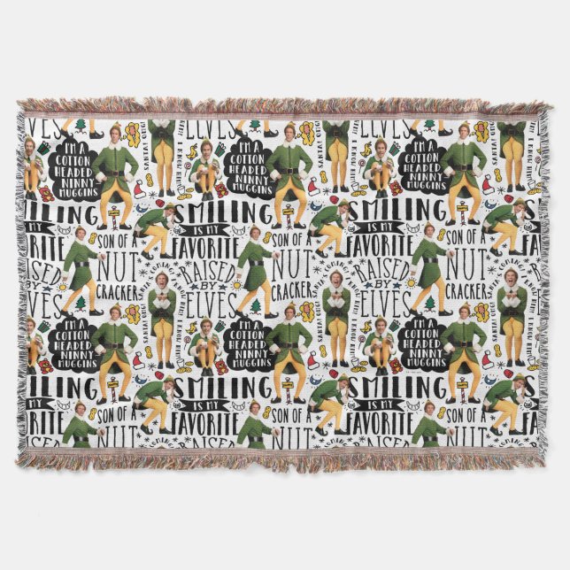 Manta Buddy the Elf Quote Pattern (Anverso)