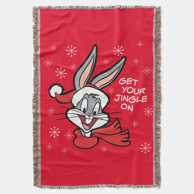 Manta BUGS BUNNY™ Holiday Cheer (Frente vertical)