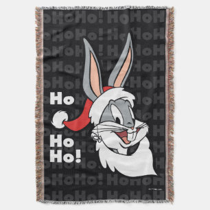 Manta BUGS BUNNY™ Santa "¡Ho Ho Ho!"