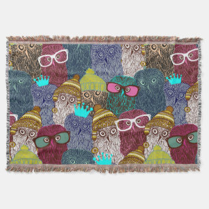 Manta Búho en la corona