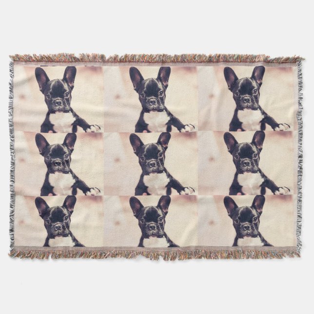 Manta Bulldog francés (Anverso)