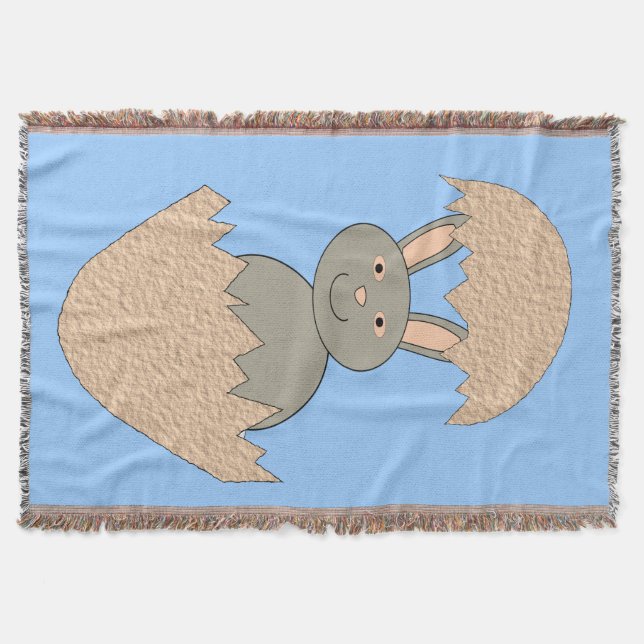 Manta Bunny Hatching from Egg Weird Third Blanket (Anverso)