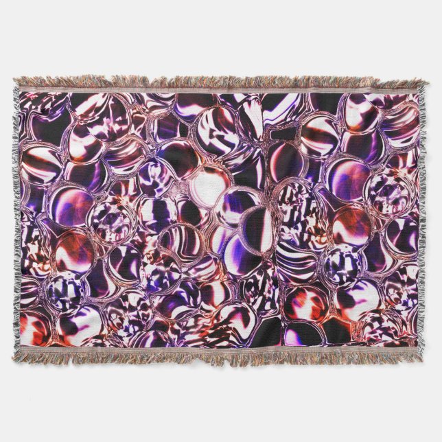 Manta ¿Burbujas de vidrio color o piedras preciosas? (Anverso)