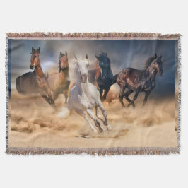 Manta Caballos salvajes
