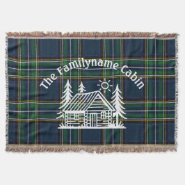 Manta Cabina acogedora personalizada Throw Blanket