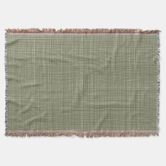 Manta Cabincore Gingham Navideño Verde Tembloroso