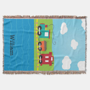 Manta Caboose del tren de Choo Choo de los niños