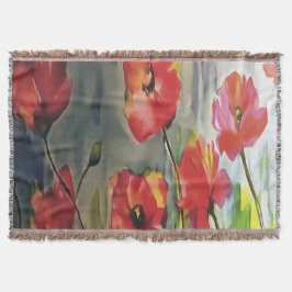 Manta Cachorros Tranquilos Soplando En La Pintura Del Vi